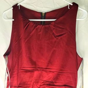 dress size L very cute elegant casual red color good condition